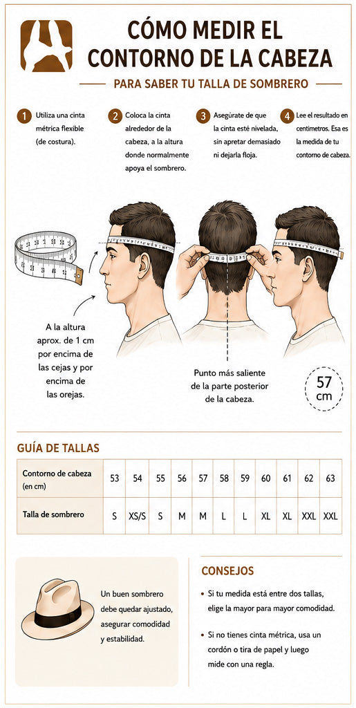 Guía de tallas